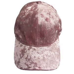 107. Pink Velvet Cap